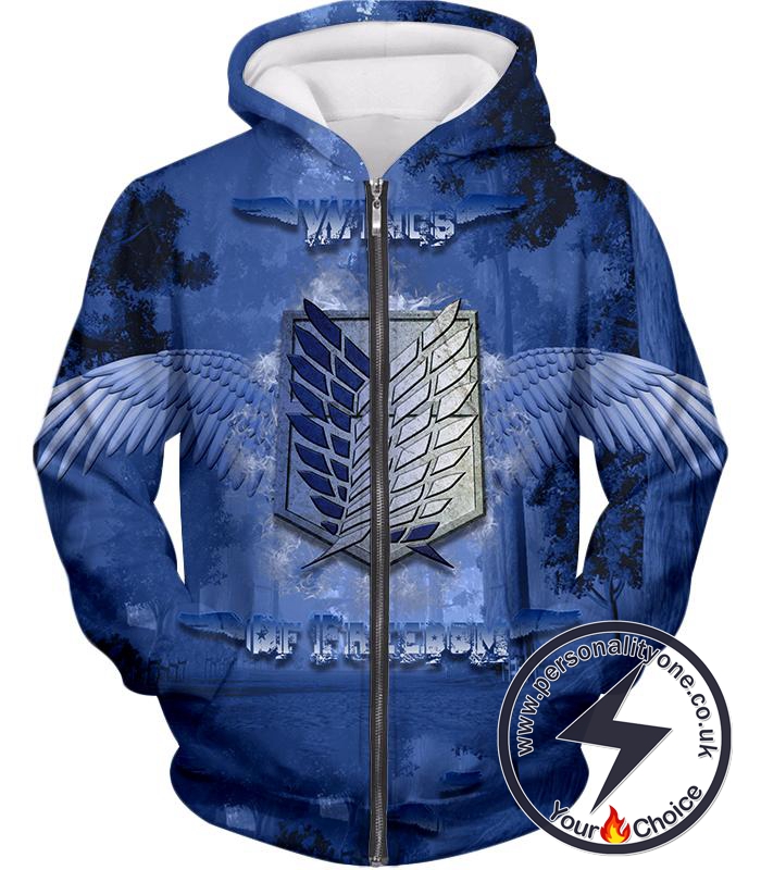 Attack on Titan Mikasa Ackerman The Survey Soldier Action Zip Up Hoodie